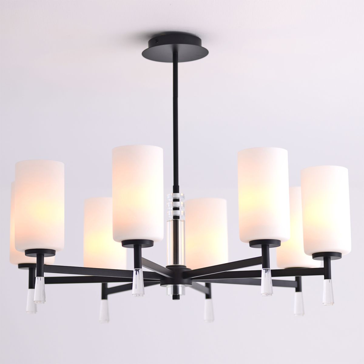 Люстра на штанге Illumico IL2218-8PLS-24 HIGHBALL