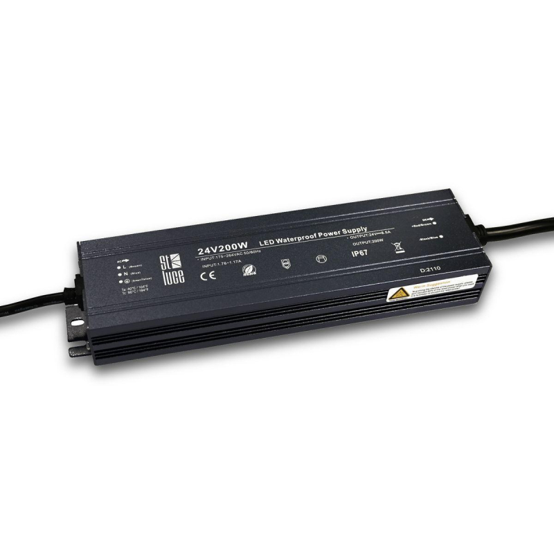 Блок питания ST Luce 24V 200W IP67 8,5A ST014.024.200 Блок питания ST Luce 24V 200W IP67 8,5A ST014.024.200