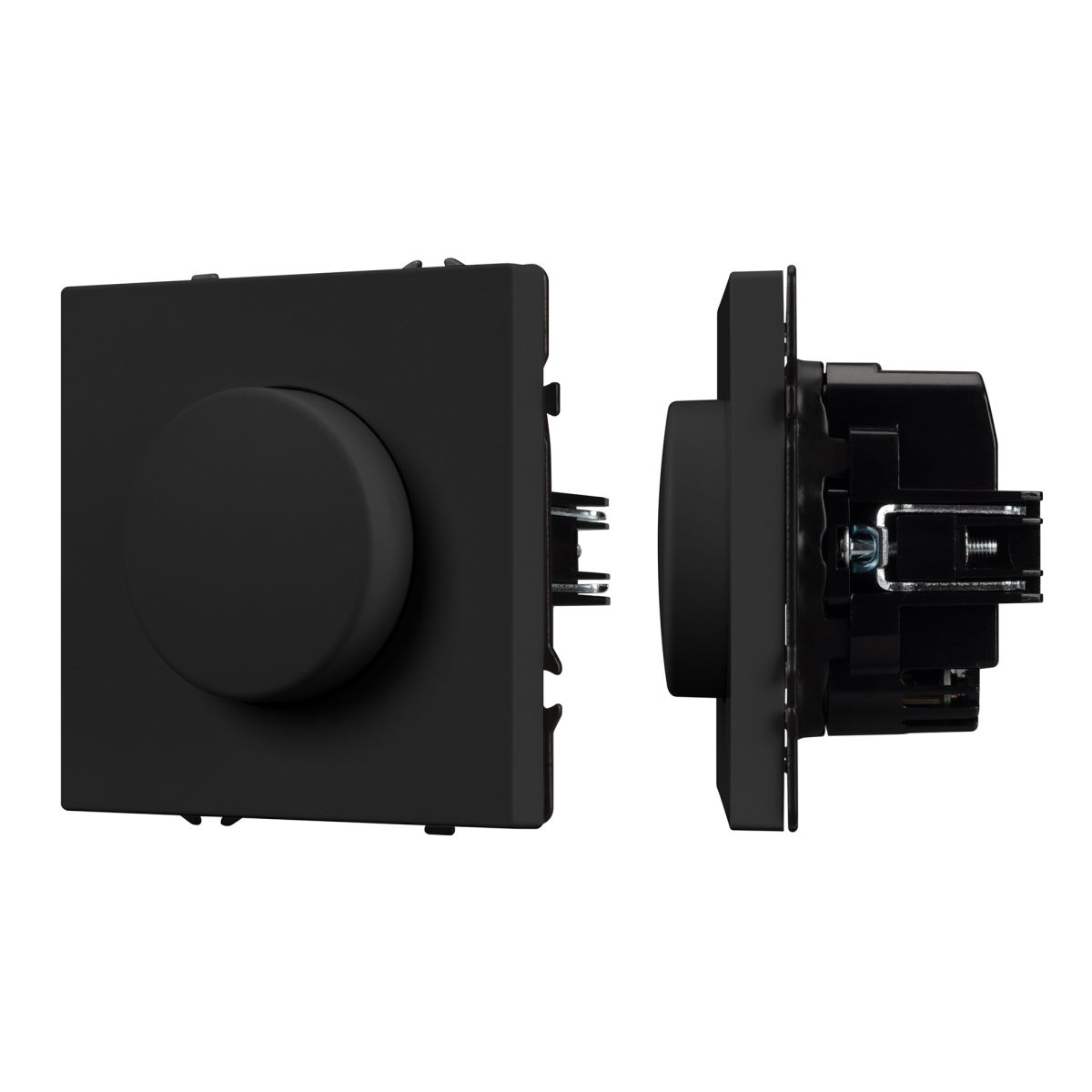 Светорегулятор задний фронт TRIAC черный оникс софт-тач Arlight SWT-DLR-SFPL-BK (250V, 300W) (Черный оникс) 054325(2)