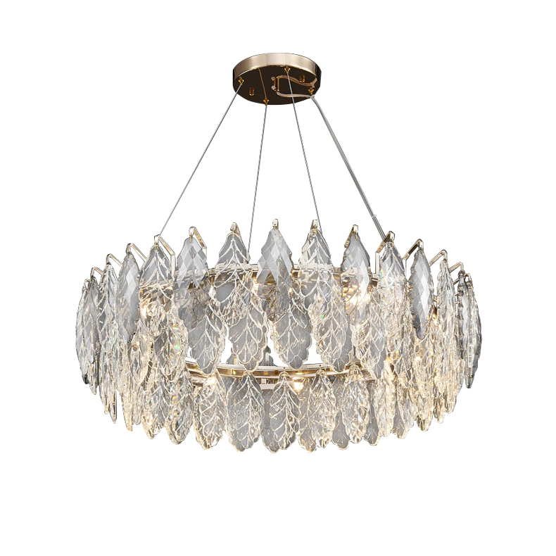 Подвесная люстра Delight Collection D8011P/R-800 gold/smoky Подвесная люстра Delight Collection D8011P/R-800 gold/smoky