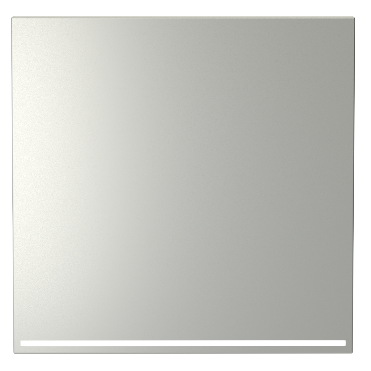 Клавиша для выключателя/переключателя одноклавишного с подсветкой Voltum S70 (сталь) VLS000205