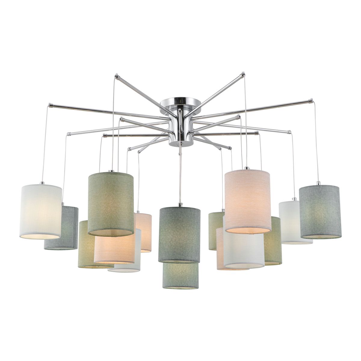 Подвесная люстра Lussole Oldham LSP-6060 Подвесная люстра Lussole Oldham LSP-6060