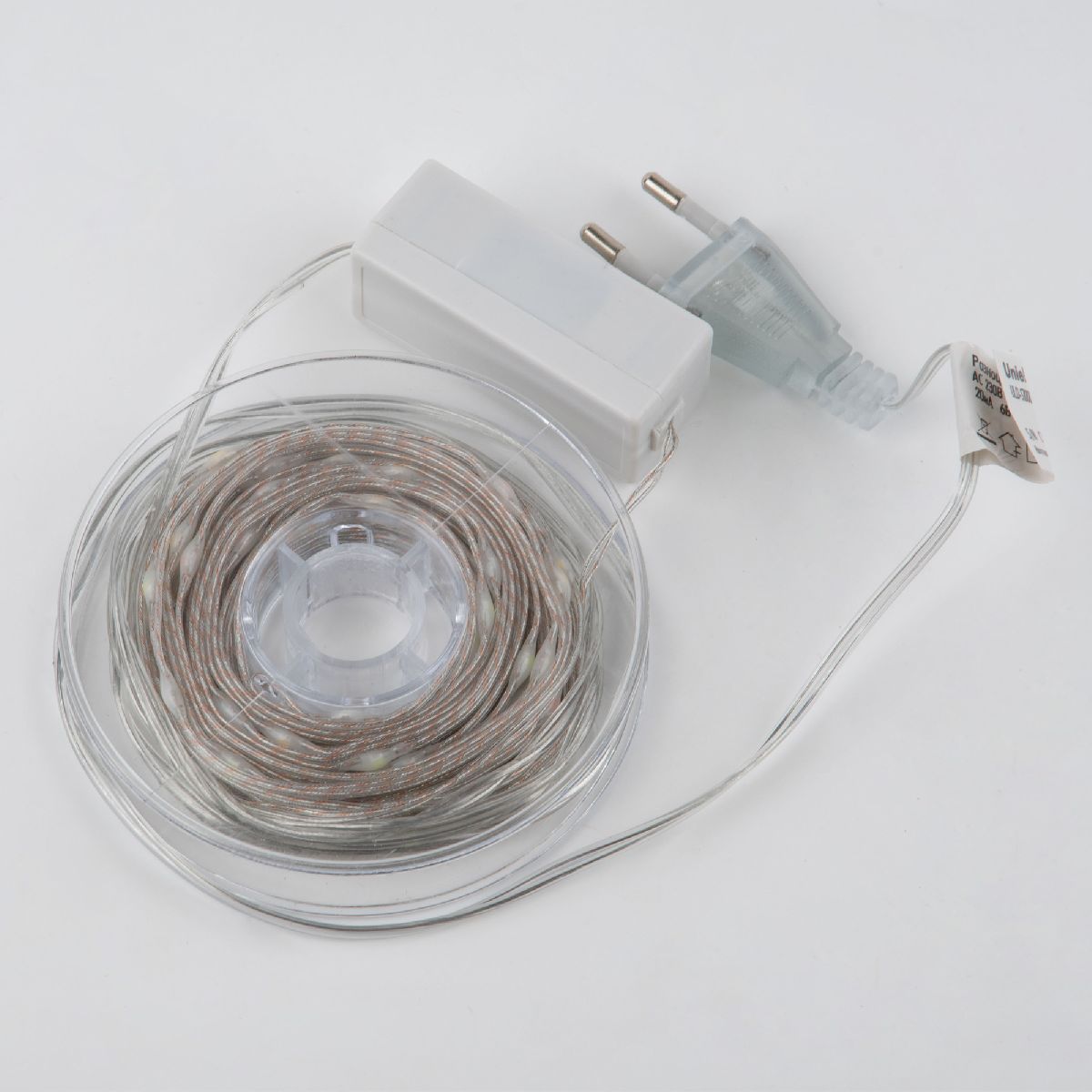 Гирлянда Uniel ULD-S1000-100/DTA WARM WHITE IP20 DEW BAND UL-00011306