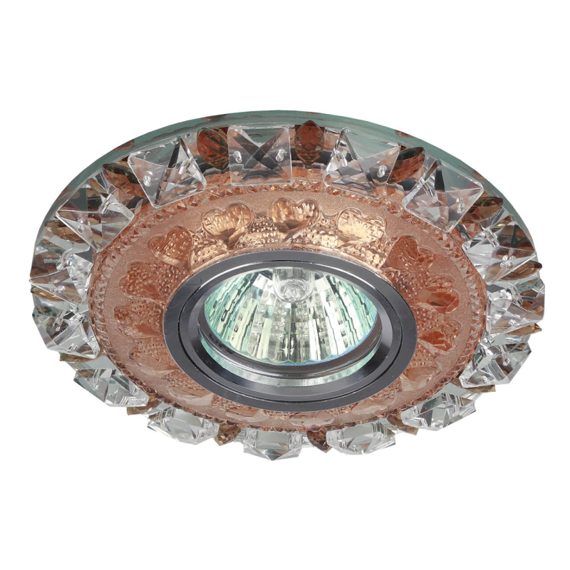 Встраиваемый светильник ЭРА DK LD17 SL PK/WH Б0028078 Встраиваемый светильник ЭРА DK LD17 SL PK/WH Б0028078