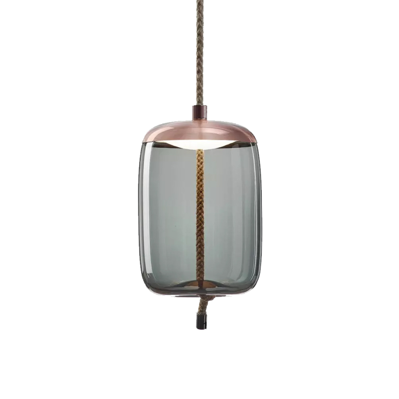 Подвесной светильник Delight Collection Knot 9966P/B copper/blue Подвесной светильник Delight Collection Knot 9966P/B copper/blue