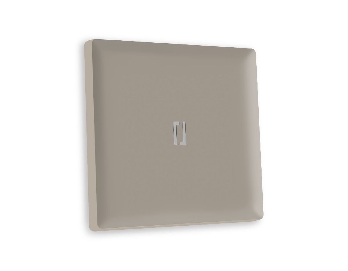 Лицевая панель для выключателя одноклавишного с подсветкой Ambrella Volt Alfa AP3620