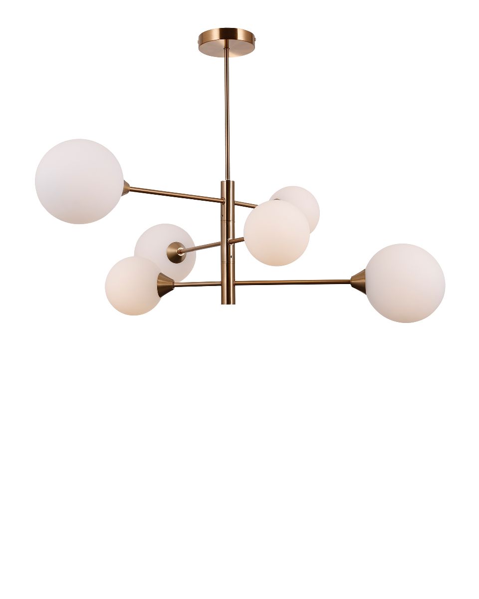 Люстра на штанге Moderli Molecule V10838-6P Люстра на штанге Moderli Molecule V10838-6P
