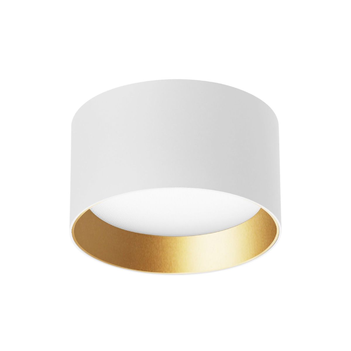 Накладной светильник Arlight SP-BISCOTTO-R90-8W Warm3300-MIX (WH-GD, 80 deg, 230V) 054912 Накладной светильник Arlight SP-BISCOTTO-R90-8W Warm3300-MIX (WH-GD, 80 deg, 230V) 054912