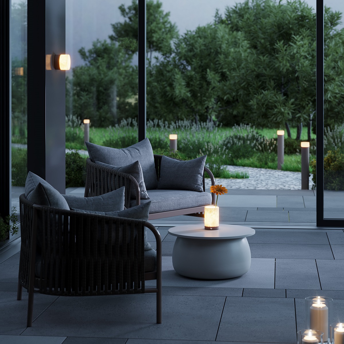 Настенный светильник Odeon Light Nature Candela 7190/6WLA