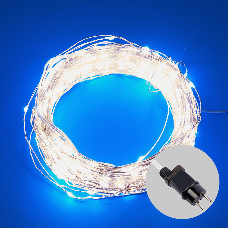 Гирлянда Uniel ULD-S5000-500/DTA/RC WHITE IP44 DEW