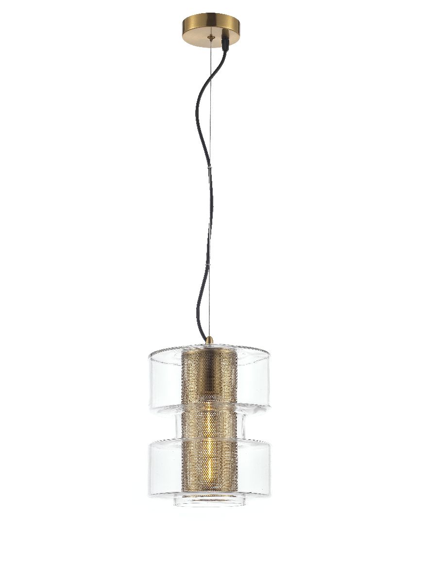 Подвесной светильник iLamp Brick P7555-1 GD Подвесной светильник iLamp Brick P7555-1 GD