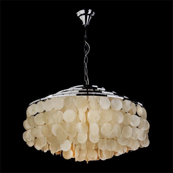 Подвесная люстра Eurosvet 3535/6 хром/перламутр Smart 00000065834 Подвесная люстра Eurosvet 3535/6 хром/перламутр Smart 00000065834