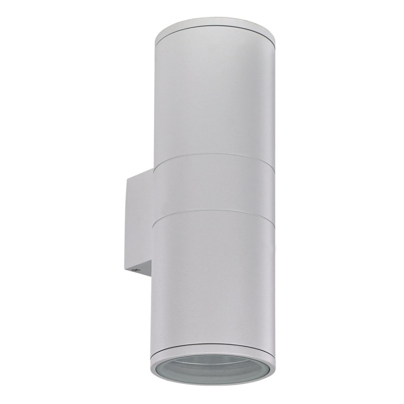 Уличный настенный светильник Ideal Lux Gun AP2 Big Bianco 092300 Уличный настенный светильник Ideal Lux Gun AP2 Big Bianco 092300