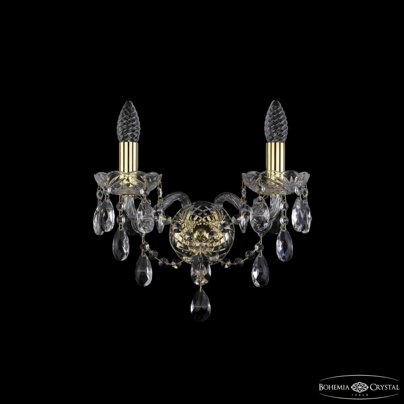 Бра Bohemia Ivele Crystal 1415B/2/141 G Бра Bohemia Ivele Crystal 1415B/2/141 G