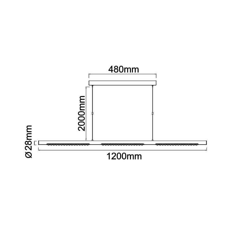 Подвесной светильник Mantra Meca 9116
