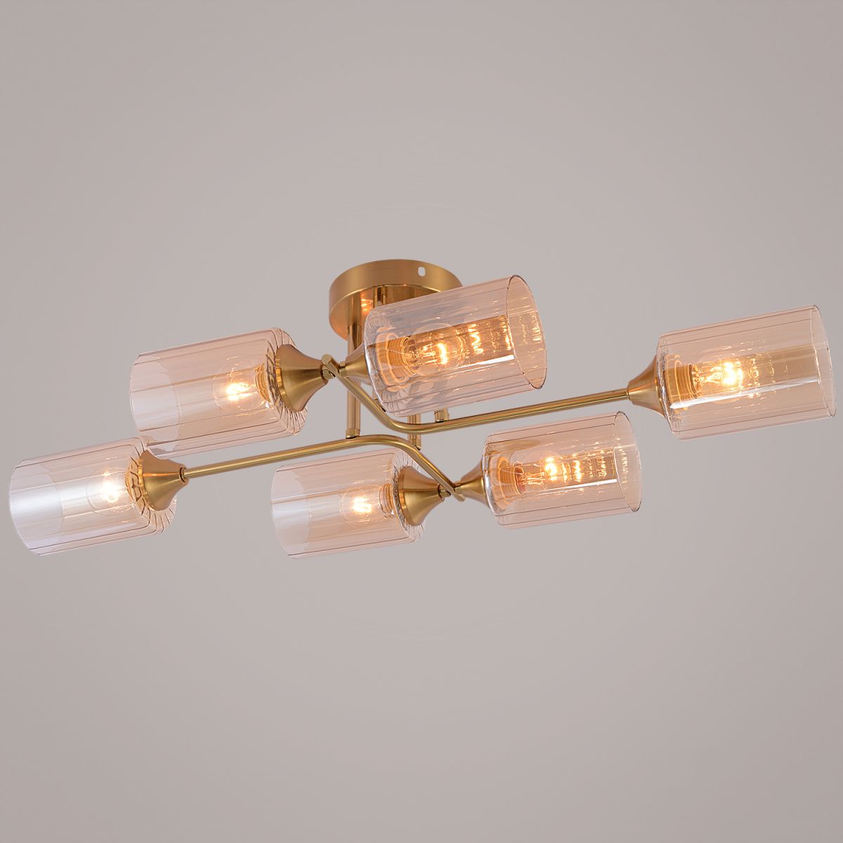 Потолочная люстра Reluce 19610-0.3-06 COPPER