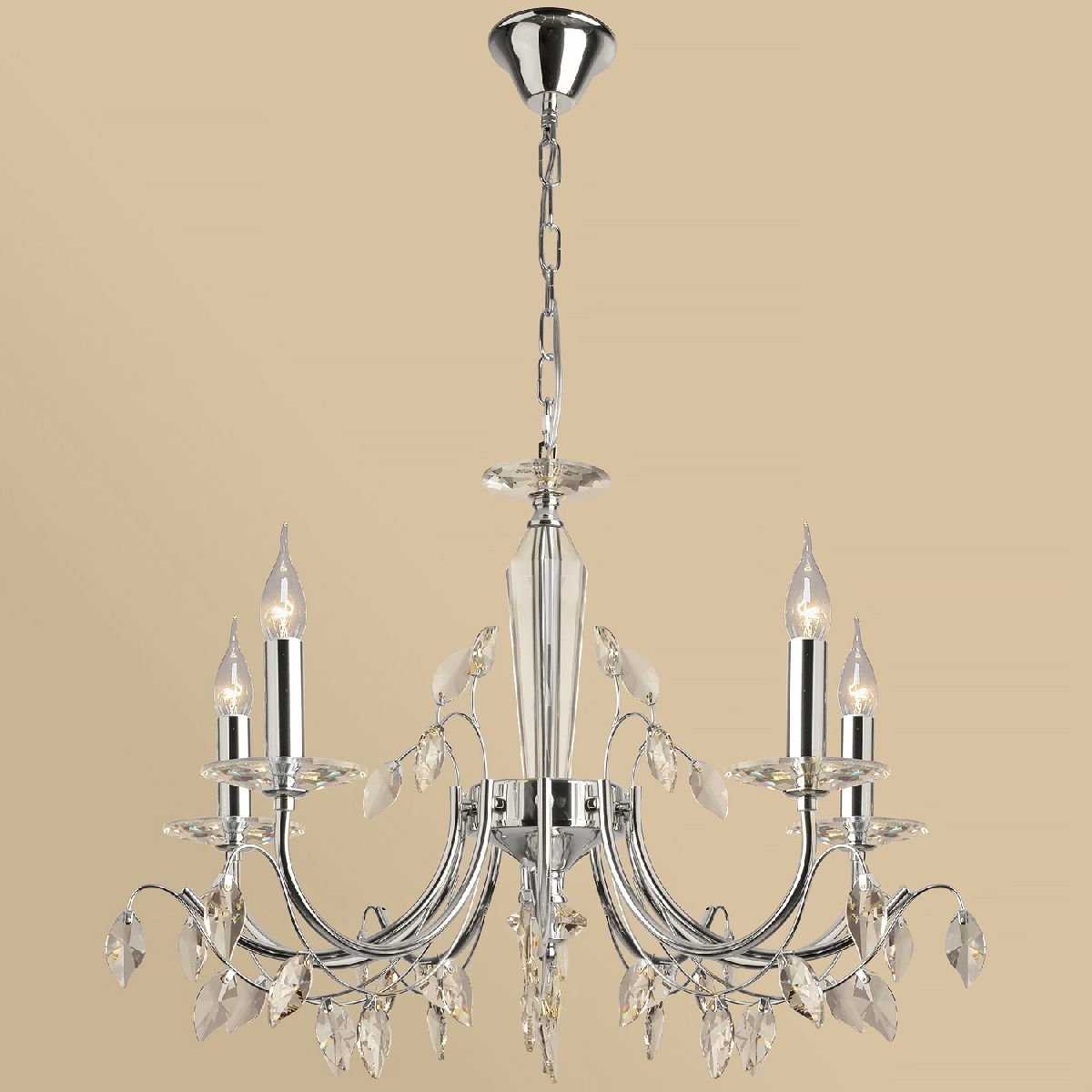 Подвесная люстра Reluce 08305-0.4-05 CR Подвесная люстра Reluce 08305-0.4-05 CR