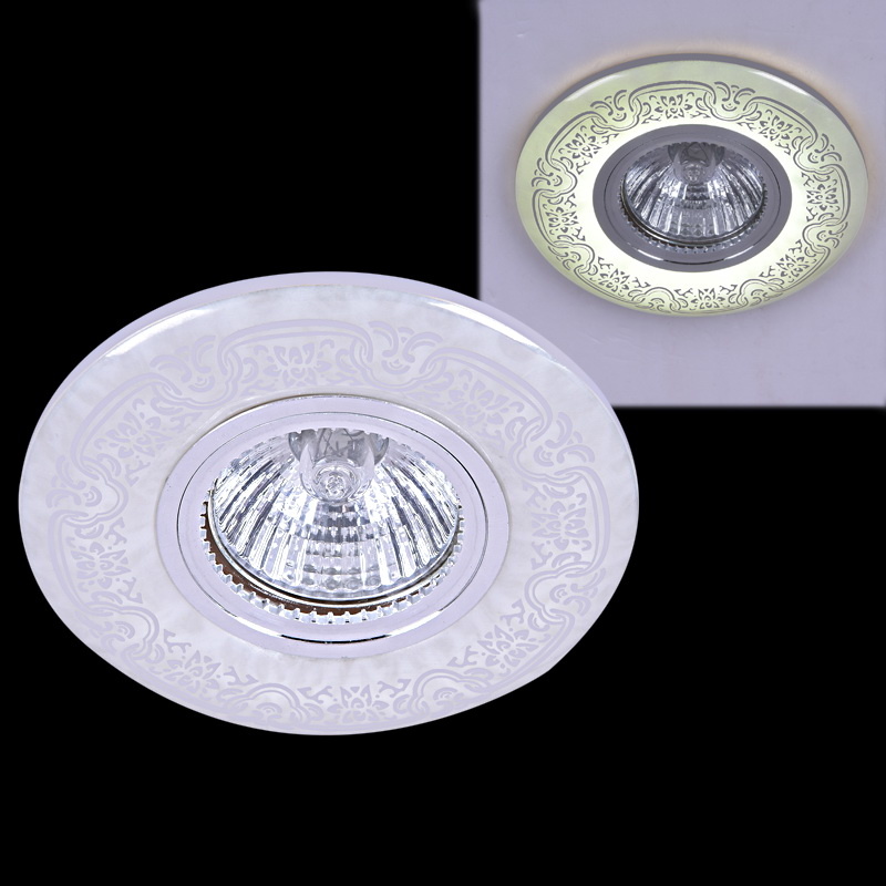 Встраиваемый светильник Reluce 09502-9.0-001MN MR16+LED3W WH/CR Встраиваемый светильник Reluce 09502-9.0-001MN MR16+LED3W WH/CR