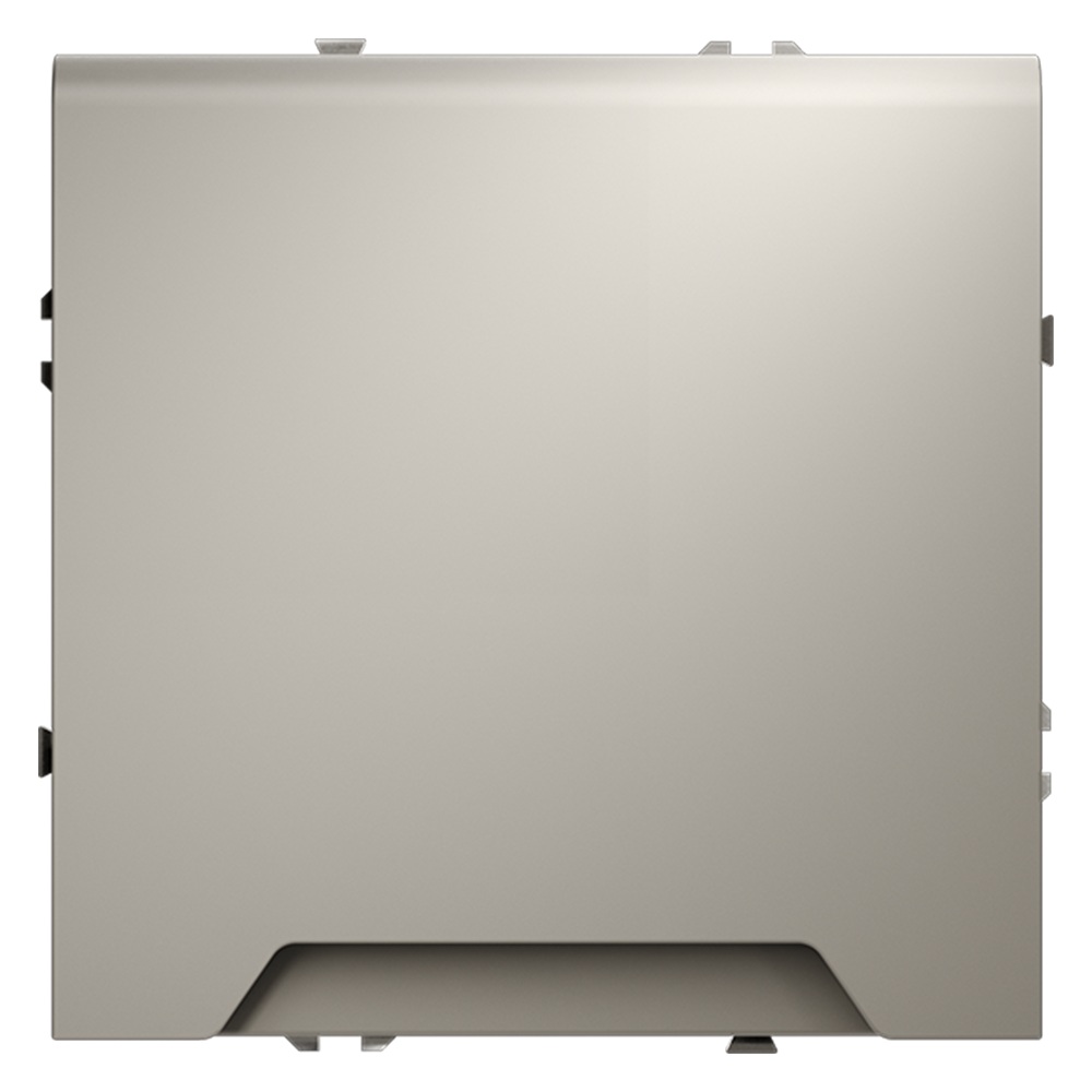 Розетка с защитными шторками и крышкой Voltum S70 VLS040303 (кашемир)