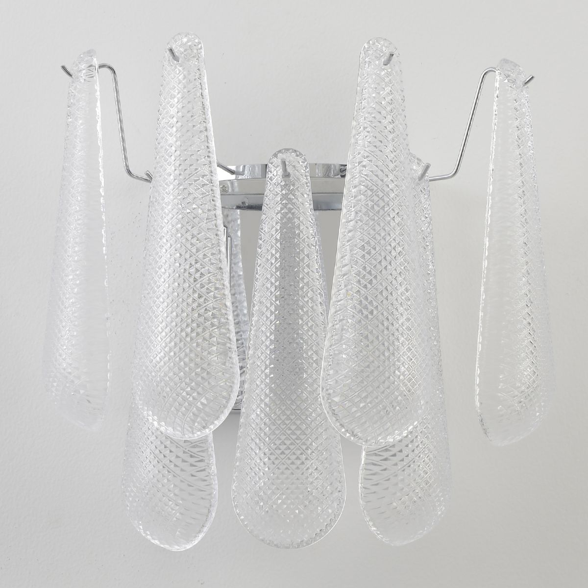 Настенный светильник Crystal Lux FONTAIN AP2 CHROME