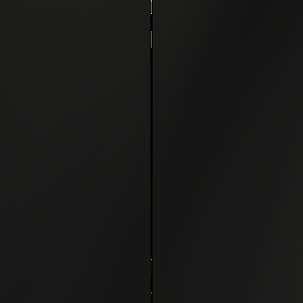 Проходной переключатель двухклавишный Voltum S70 VLS020308 (черный матовый)