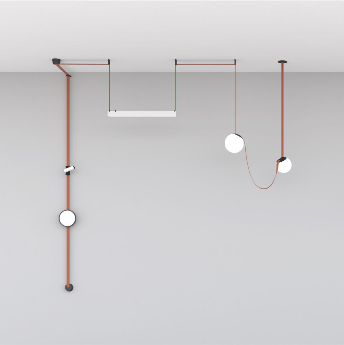 Трековый однофазный светильник Denkirs Belty linear DK5576-WH