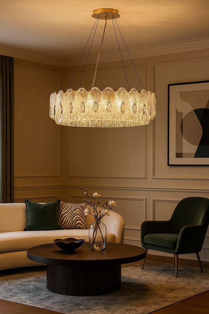 Подвесная люстра Modelux ML.7445.500 GD