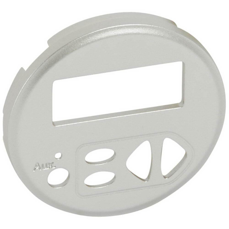 Лицевая панель Legrand Celiane модуля локального управления с ЖК экраном титановая 068523