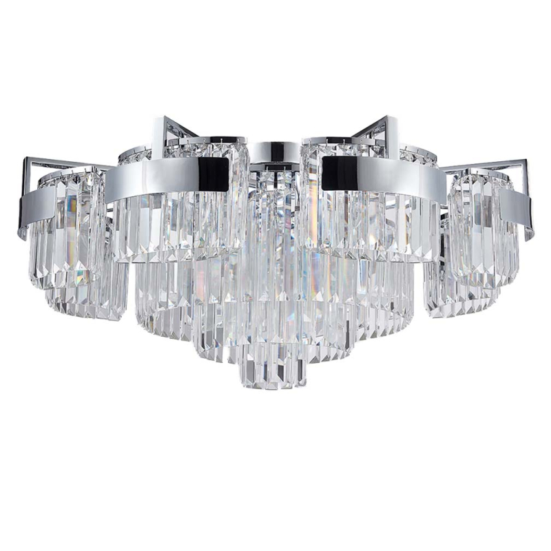 Потолочная люстра Newport 4356+6/PL Chrome М0062731 Потолочная люстра Newport 4356+6/PL Chrome М0062731