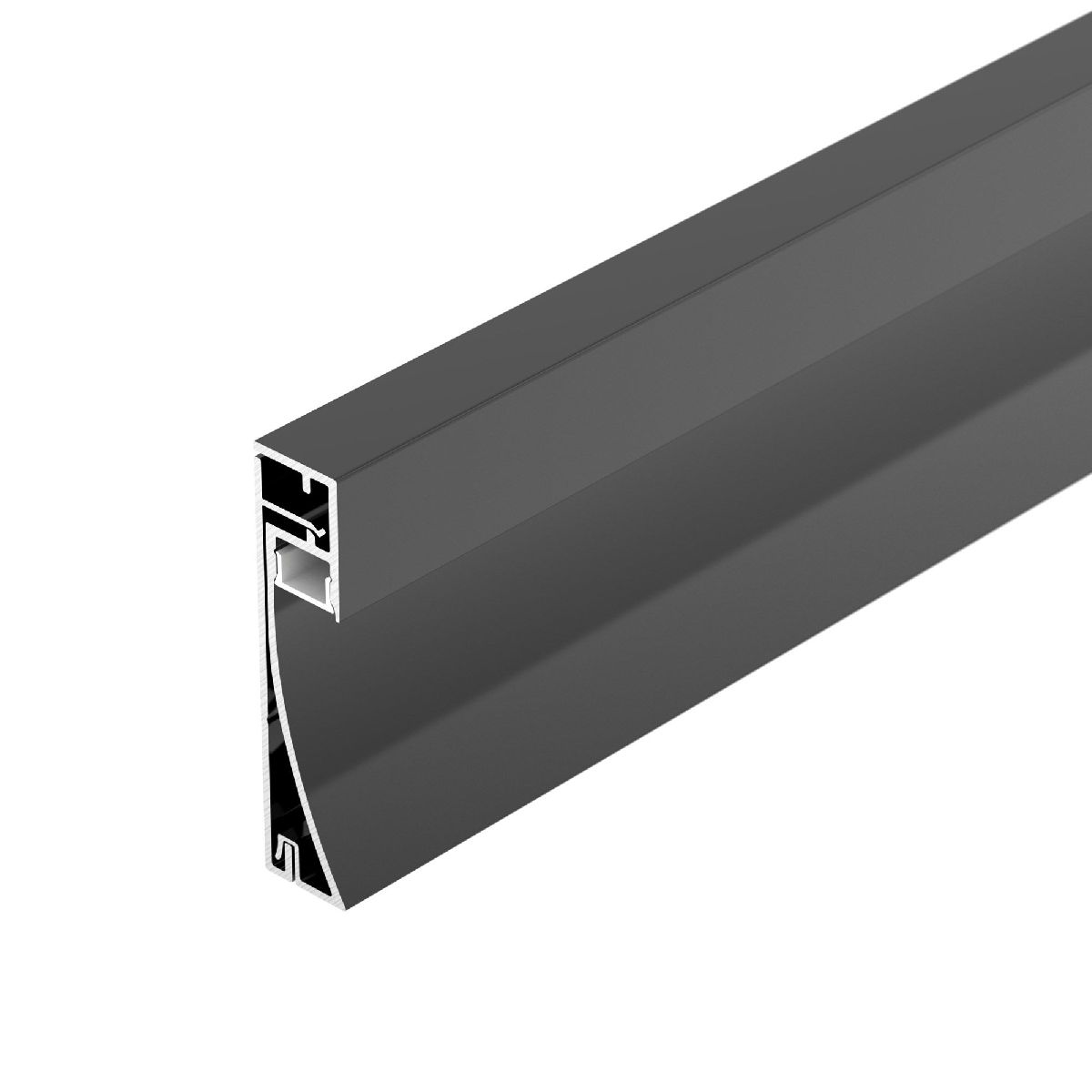 Профиль Arlight PLINTUS-H54-2000 BLACK 045433 Профиль Arlight PLINTUS-H54-2000 BLACK 045433