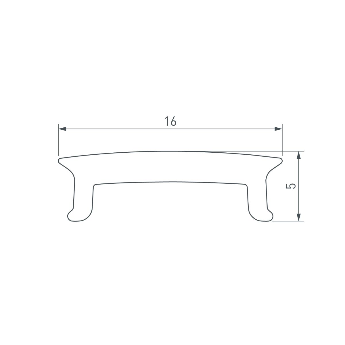 Экран Arlight W16-5000 SILICONE (Силикон) 064489