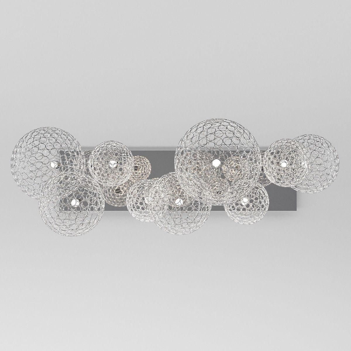 Каскадная люстра Eurosvet Gemini 90353/9 хром a069039