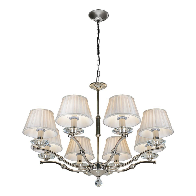 Подвесная люстра iLamp Vivaldi 85125/8 CR Подвесная люстра iLamp Vivaldi 85125/8 CR