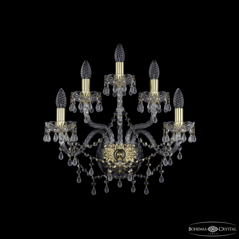 Бра Bohemia Ivele Crystal 1410B/2+2+1/195/XL G V0300 Бра Bohemia Ivele Crystal 1410B/2+2+1/195/XL G V0300