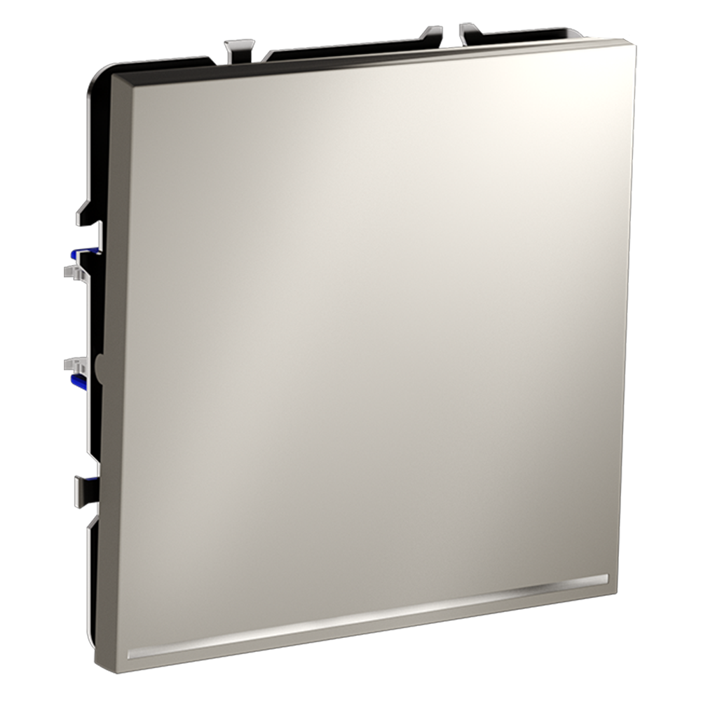 Выключатель одноклавишный с подсветкой Voltum S70 VLS010203 (кашемир)