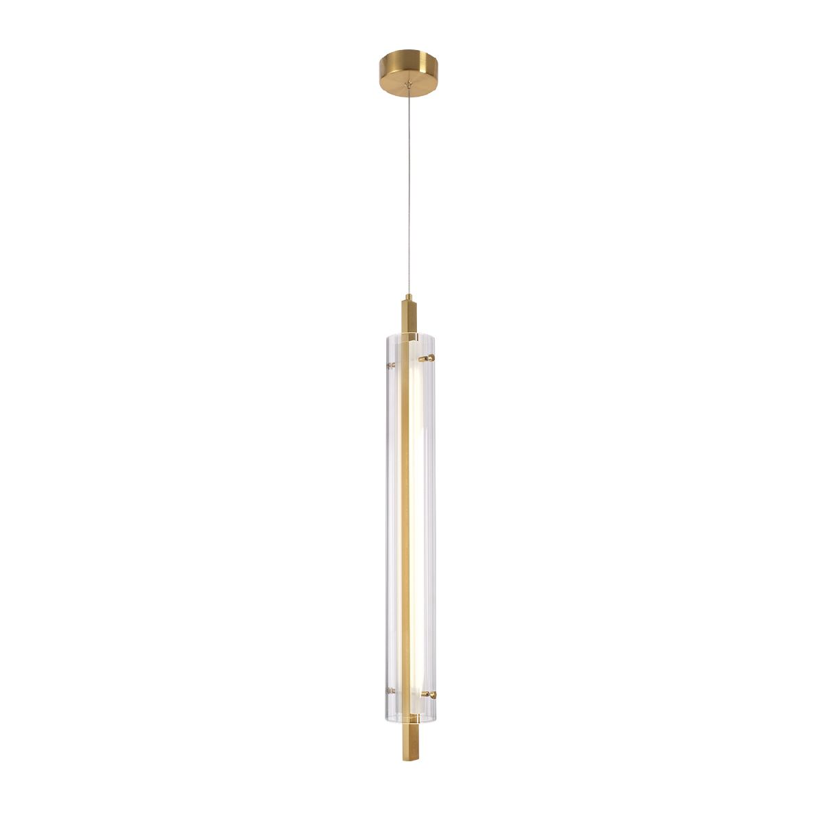Подвесной светильник Indigo Vitreo 11067/B/1P Brass V000175L Подвесной светильник Indigo Vitreo 11067/B/1P Brass V000175L