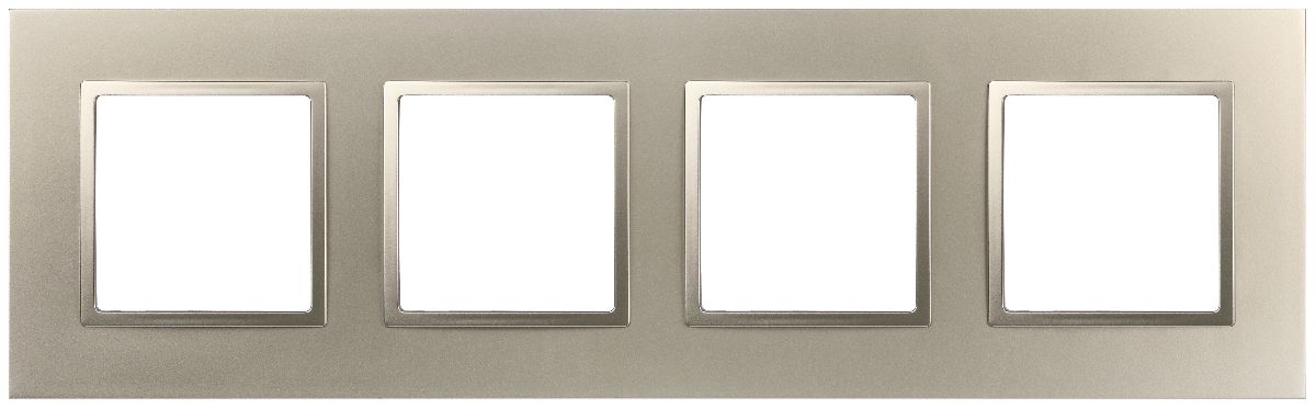 Рамка для розеток и выключателей на 4 поста Эра 14-5014-04 Б0060589