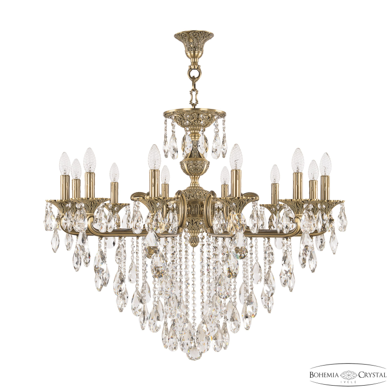 Подвесная люстра Bohemia Ivele Crystal Verona 72215/12/300 B FP