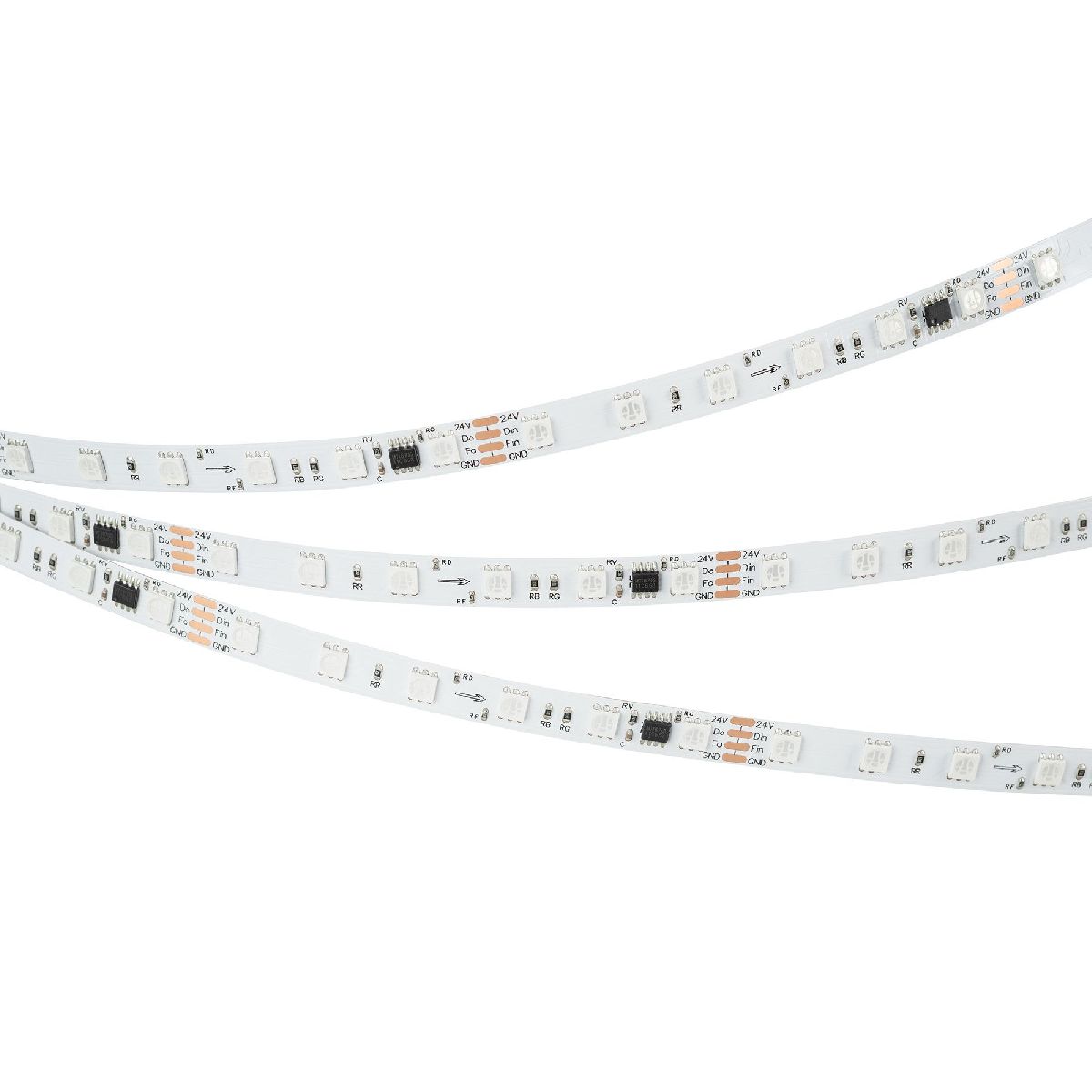 Светодиодная лента Arlight SPI-B60-10mm 24V RGB-PX6-BPT (12 W/m, IP20, 5060, 5m) 039180 Светодиодная лента Arlight SPI-B60-10mm 24V RGB-PX6-BPT (12 W/m, IP20, 5060, 5m) 039180