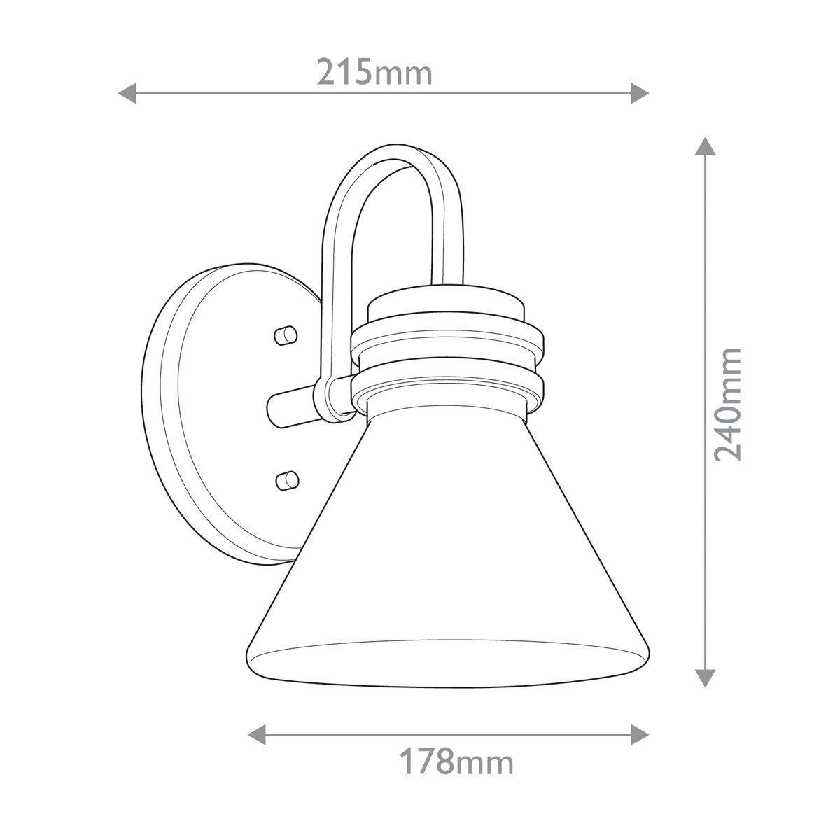 Бра Kichler KL-FARUM1-CPZ
