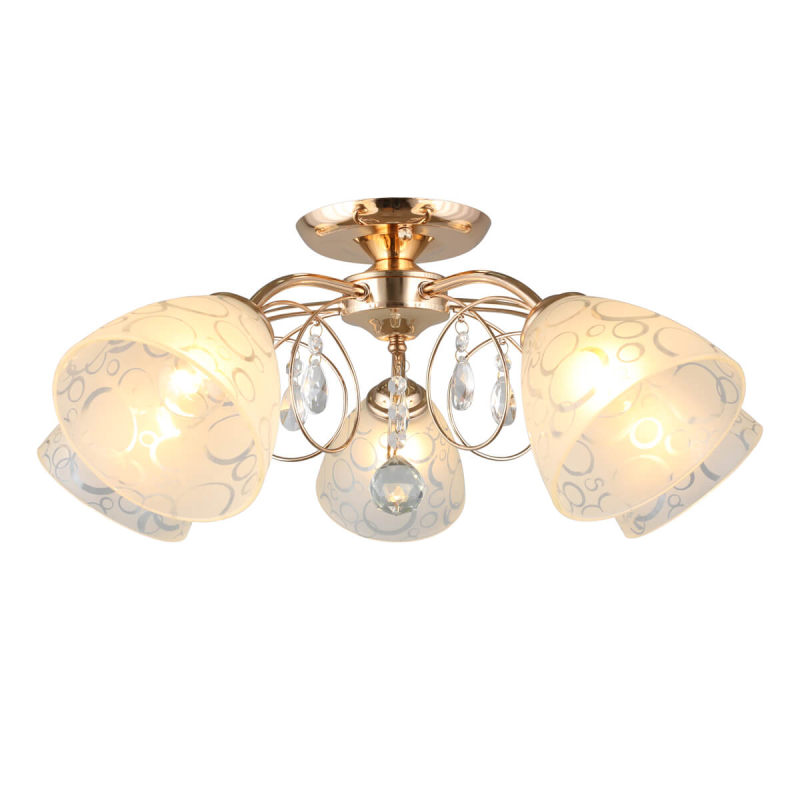 Потолочная люстра Omnilux Caldiero OML-29007-05 Потолочная люстра Omnilux Caldiero OML-29007-05