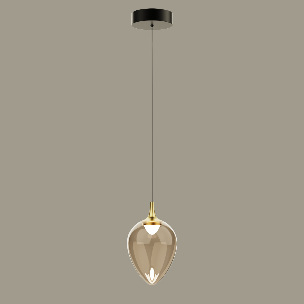 Подвесной светильник Delight Collection MD24001012-1A brass/champagne Подвесной светильник Delight Collection MD24001012-1A brass/champagne