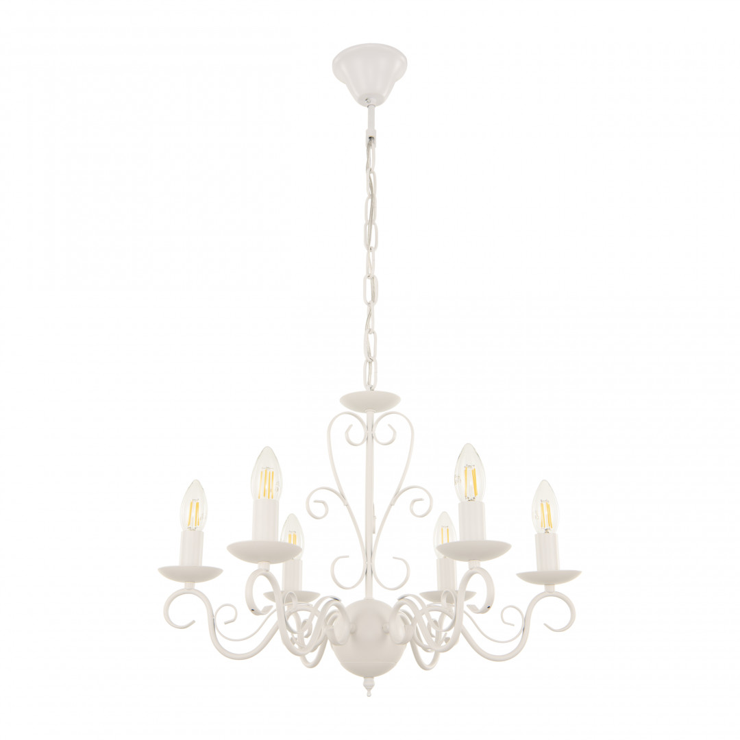 Подвесная люстра Arte Milano 341369/6 WT Подвесная люстра Arte Milano 341369/6 WT