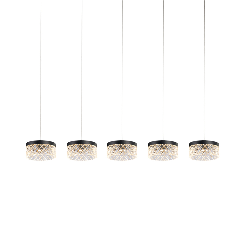 Подвесной светильник Delight Collection MD21020075 MD21020075-5B matt black Подвесной светильник Delight Collection MD21020075 MD21020075-5B matt black