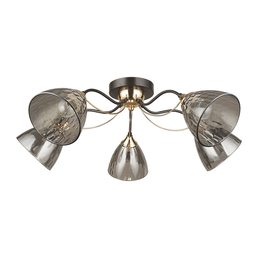 Потолочная люстра Arte Lamp Lily A4366PL-5BK Потолочная люстра Arte Lamp Lily A4366PL-5BK