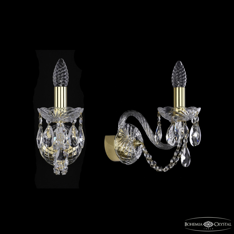 Бра Bohemia Ivele Crystal 1402B/1/160 G Бра Bohemia Ivele Crystal 1402B/1/160 G