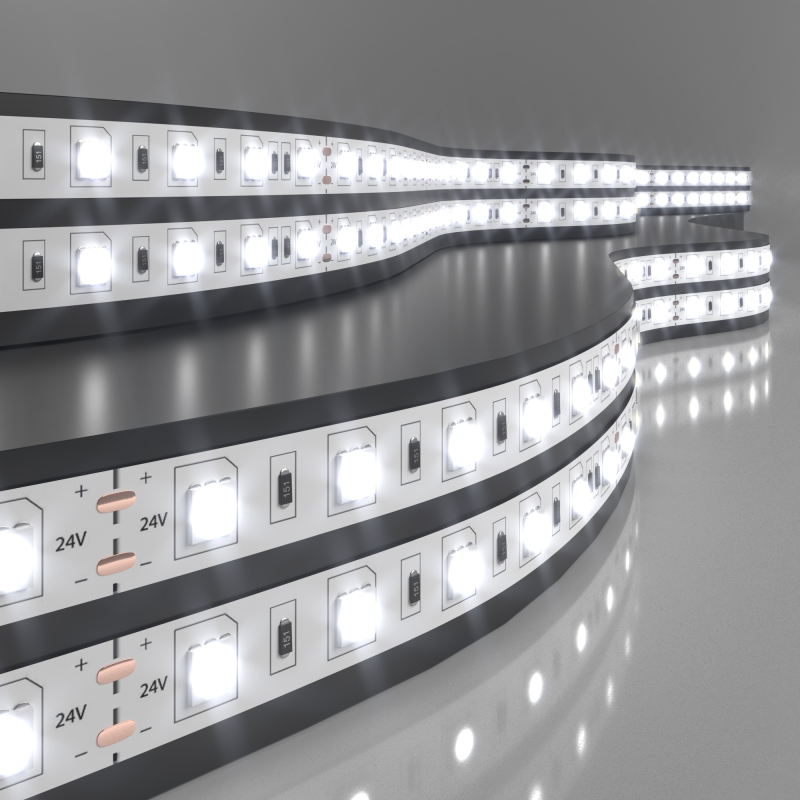 Светодиодная лента Elektrostandard 24V 14,4W 60Led 5050 IP20 дневной белый, 5м 4690389167669 a052966