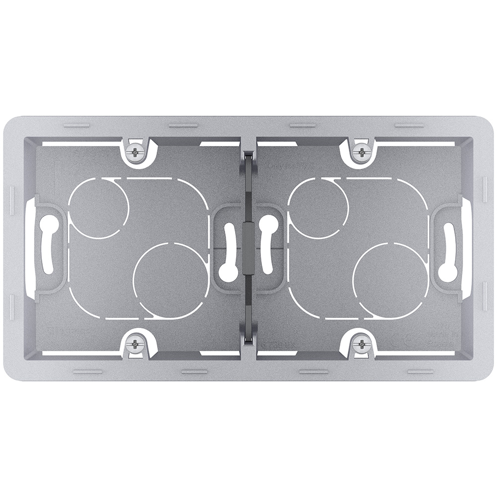 Коробка для накладного монтажа на 2 поста Legrand Inspiria 673992