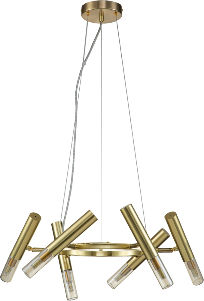 Подвесная люстра Indigo Sigaro 13006/6P Gold V000233 Подвесная люстра Indigo Sigaro 13006/6P Gold V000233