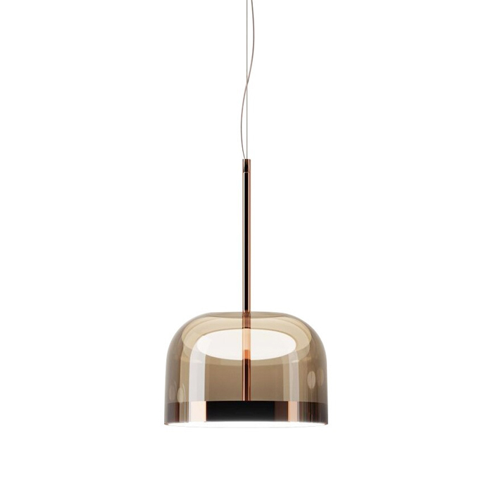 Подвесной светильник Delight Collection Equatore 9705P/S amber/copper Подвесной светильник Delight Collection Equatore 9705P/S amber/copper